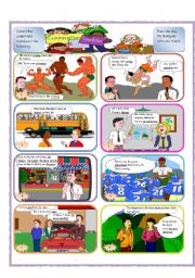 English Worksheet: Comics with Comparatives & Superlatives 