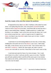 English Worksheet: STORY 