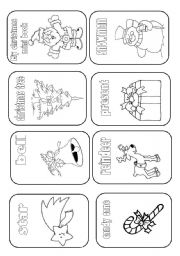 English Worksheet: christmas book