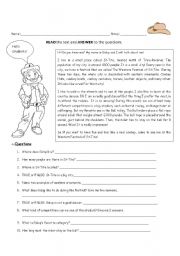 English Worksheet: St-Tite Western Festival