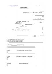 English Worksheet: present simple