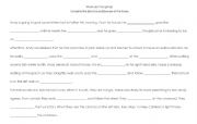 English worksheet: directions