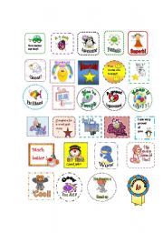 English Worksheet: Awards (Editable)