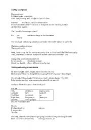 English Worksheet: Role-plays 