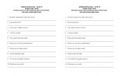 English worksheet: past tense