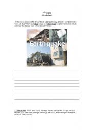 earthquake , nature disasters