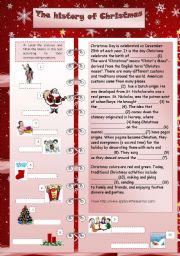 Xmas set 2 - The history of Christmas (Key included)