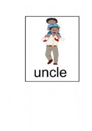 English Worksheet: my family