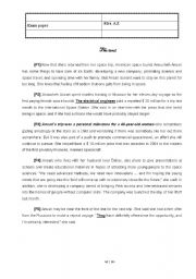 English Worksheet: exam paper
