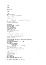 English Worksheet: Loca by Shakira