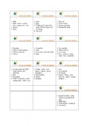 English Worksheet: Cards board game 1/5