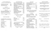 English Worksheet: Restaurant menu