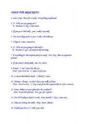 English Worksheet: will-going to 