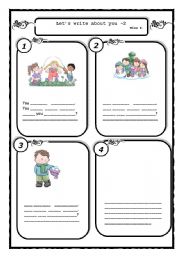 English Worksheet: YOU ARE - 2