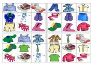 English Worksheet: Clothes & Accessories - 