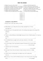 English Worksheet: have to