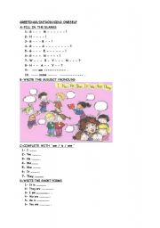 English Worksheet: Greetings