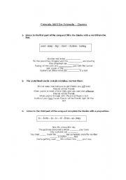 English worksheet: Song: Friends will be friends by Queen