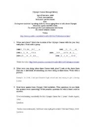 English worksheet: Olimpia