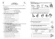 English Worksheet: English Practice