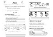 English Worksheet: be going to