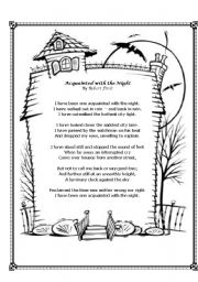 English Worksheet: Lesson Plan: Poem 