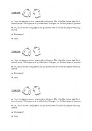 English worksheet: 