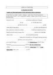 English Worksheet: Dickens