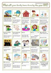 English Worksheet: FUTURE PERFECT - PiCtUrE StOrY 2!