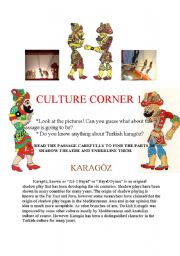 English Worksheet: Karagz and Hacivat