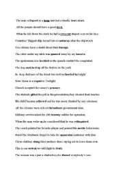 English Worksheet: ADjectives