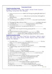 English Worksheet: Traveller Preintermidiate Module 2 ( a- b)  