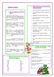 English Worksheet: Present Perfect