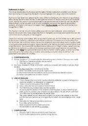 English Worksheet: Euthanasia in Spain