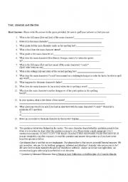 English worksheet: To Kill a Mockingbird 