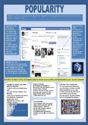 English Worksheet: Facebook (3 - 3)