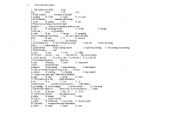 English Worksheet: Test New Headway Preintermediate