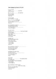 English Worksheet: SONG: Dont forget, by Demi Lovato