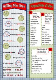 English Worksheet: Time bookmark