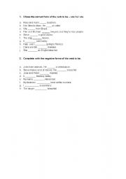 English worksheet: Simple Present