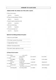 English worksheet: passive voice