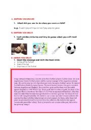 English Worksheet: used to exercises