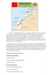 English Worksheet: The Kingdom of Morocco