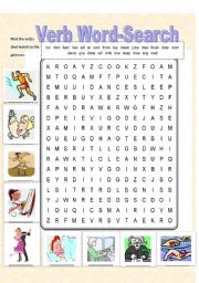 Verb Word-Search