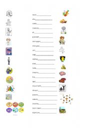 English worksheet: spelling 