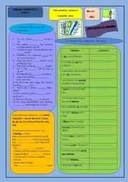 English Worksheet: remedial work for 9th form