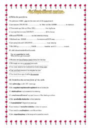 English Worksheet: Past Simple - exercises