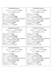 English Worksheet: s exercises 