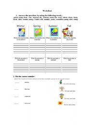 English worksheet: worksheet