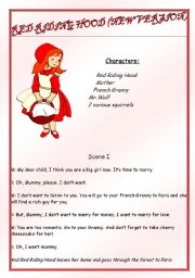 Script:  Red Riding Hood